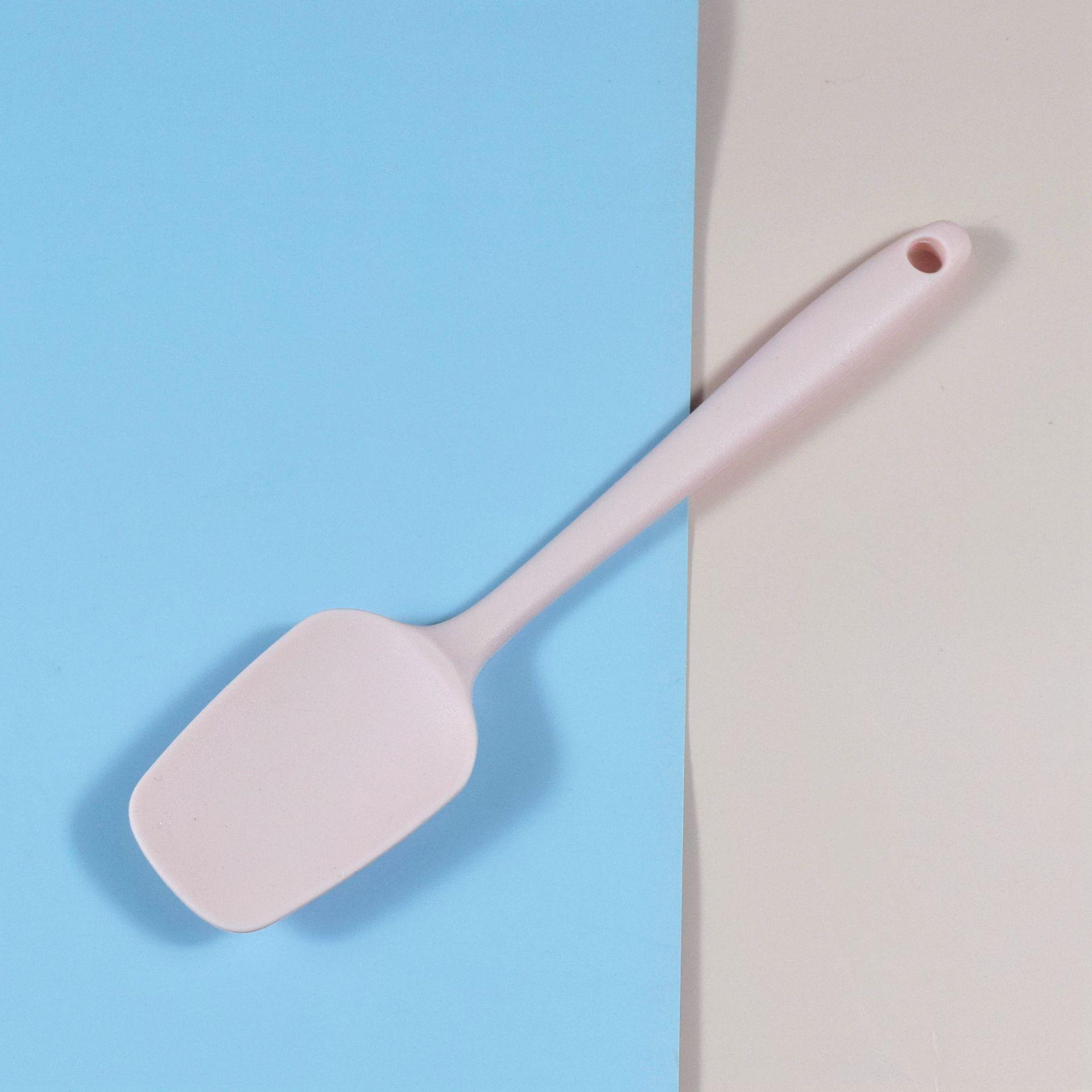 High-Temperature Resistant Silicone T-Spatula Set - Large & Small Baking Scrapers
