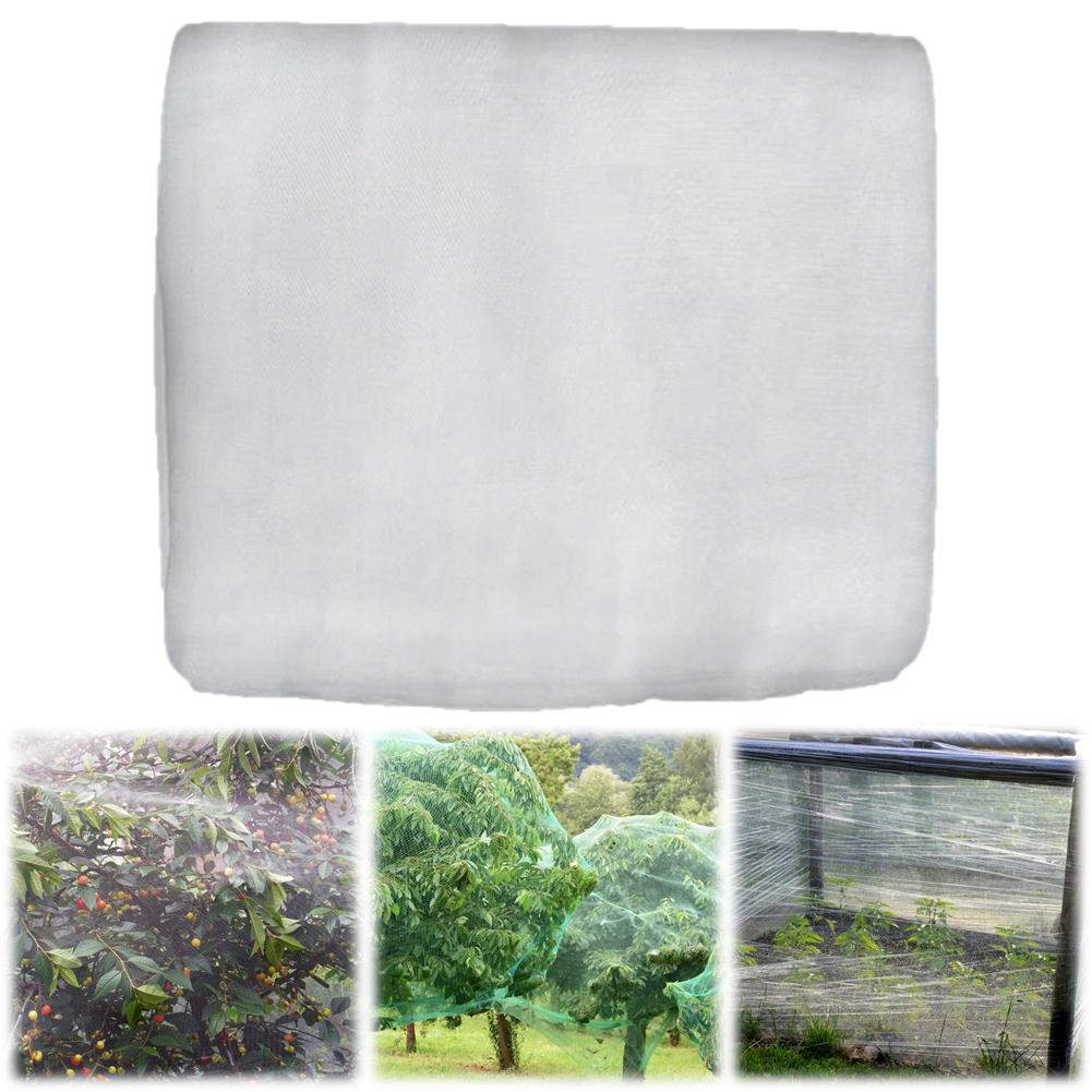 Garden Mesh Netting Thickened Garden Insect Netting Fine Mesh Grow Tunnel Fine Mesh for Fruits Flowers Crops Greenhouse