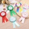 PATIKIL My Birthday Pin, 5.9"x2.8" Tin Ribbon Badge Pin with Satin Fabric Ribbon for Birthday Party Decorations, for Women, Men, Adults, Girls, and