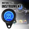 7 Color Motorcycle Speedometer LCD Digital Screen Motorcycle Scooter ATV Retro Dashboard Instruments Oil Gauge Meters Universal