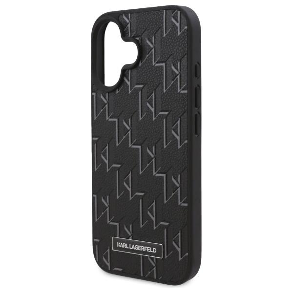 Karl Lagerfeld Klhmp16Mpkhporpk Iphone16 Plus 6.7 Czarny/Black Hardcase Hot Stamp Magsafe
