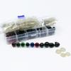 115pcs/box Round Shape Plastic Safety Screw Eyes 3 Sizes Doll Bear Toys  For Toys