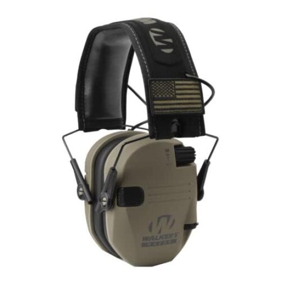 Razor Slim Electronic Earmuffs Walker's