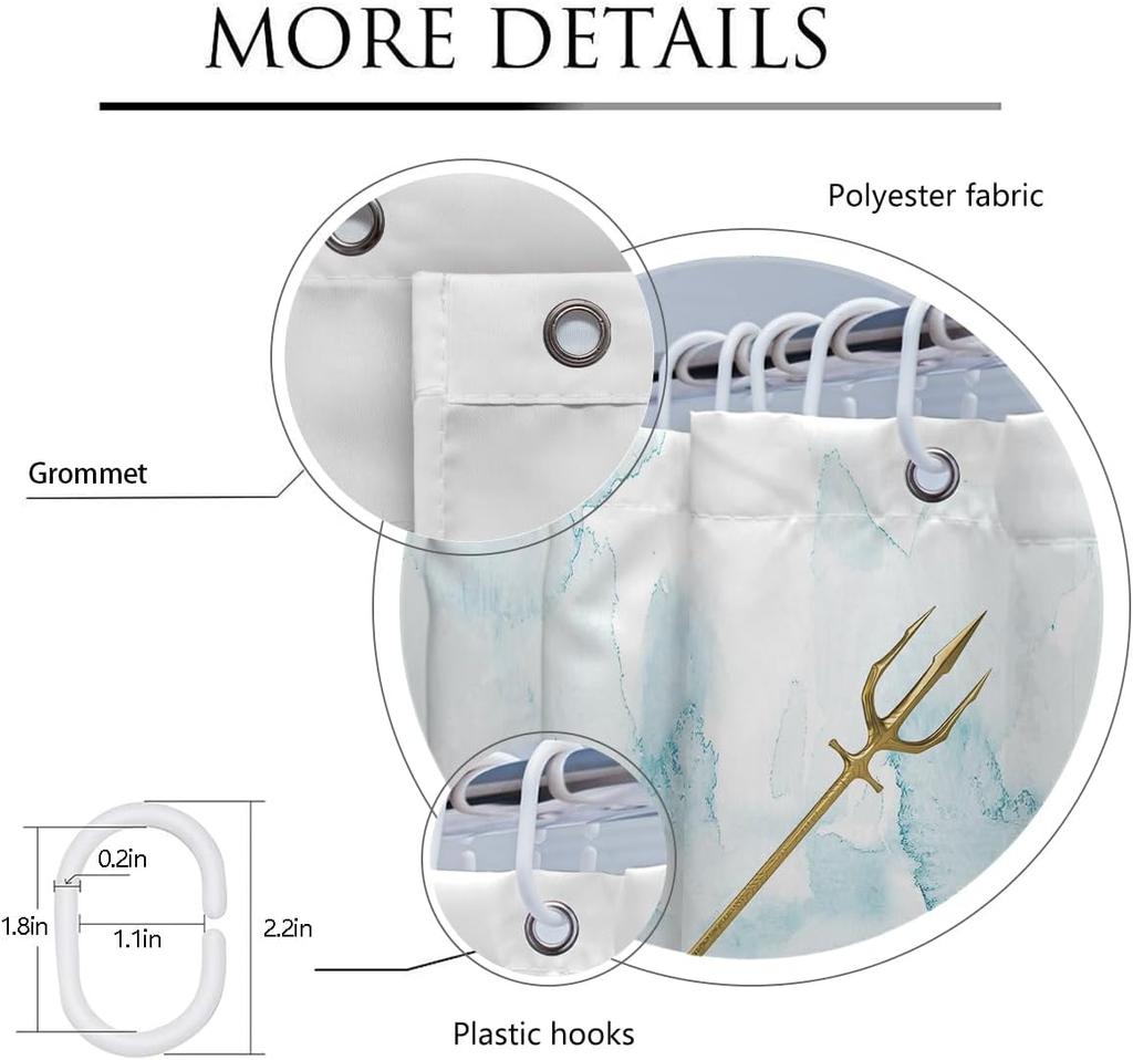 Funny Cat Shower Curtain Long Cute Fun Cool Riding Whale Ocean Wave Anime Kids Beach Nautica Theme Sea Fish Hilarious Bathroom