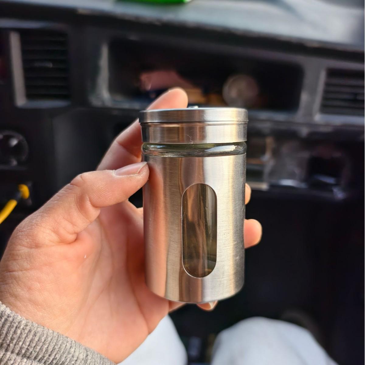 Stainless Steel Salt & Spice Control Bottles - Kitchen & BBQ Seasoning Containers