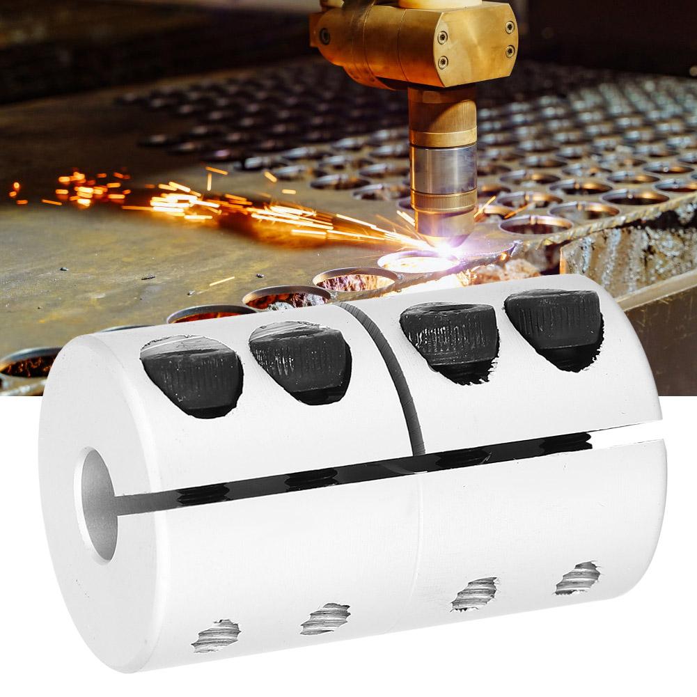 D25 X L40 Clamping   Coupling Aluminum Alloy Shaft Coupling for Engraving Machine(D25*L40 Inner Hole 6.35 To 8 )