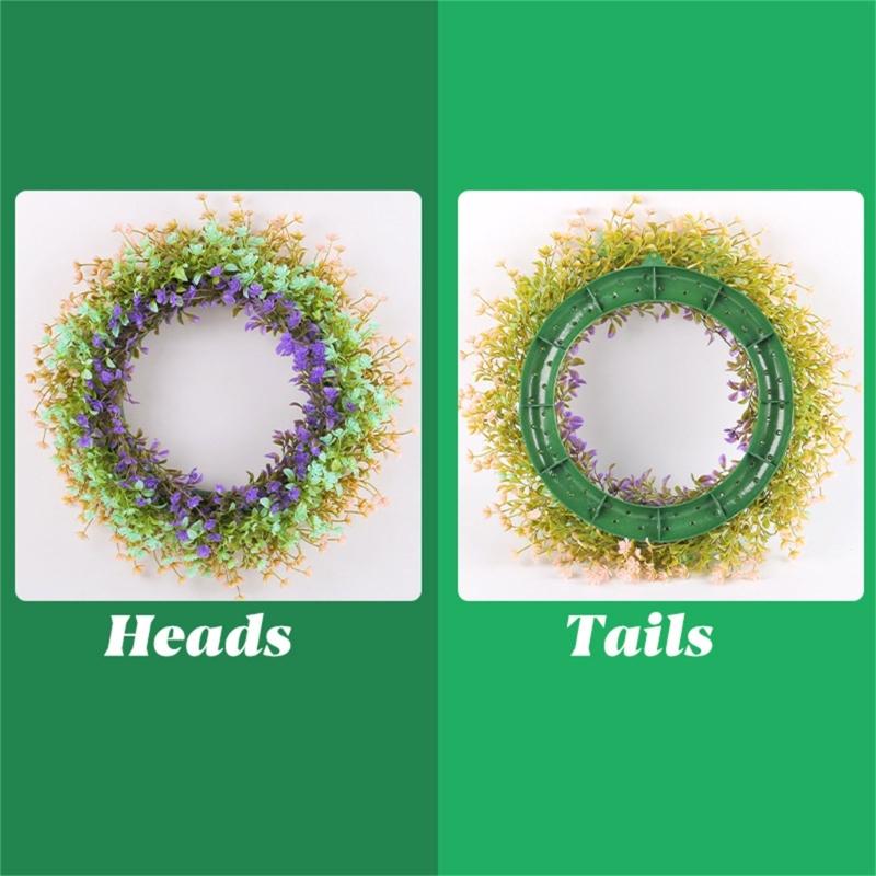Hanging Artificial Wreath Pendant Easter Gifts Easter Door Sign Artificial Easter Wreath Ornaments Spring Sign
