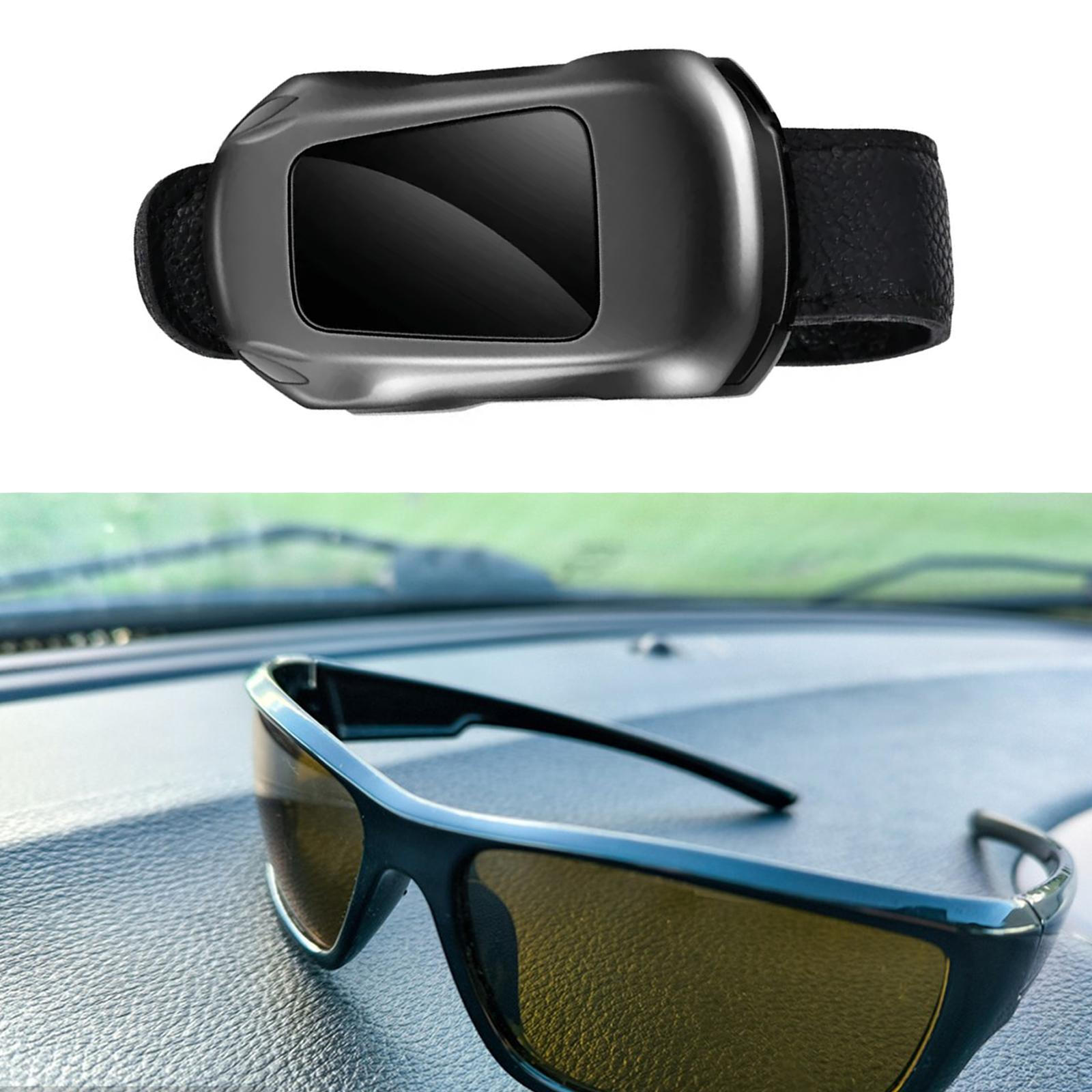 

Car Glasses Holder, Sun Visor Organizer, Card Clamp, Storage Clip for Auto, Truck, Van чорний