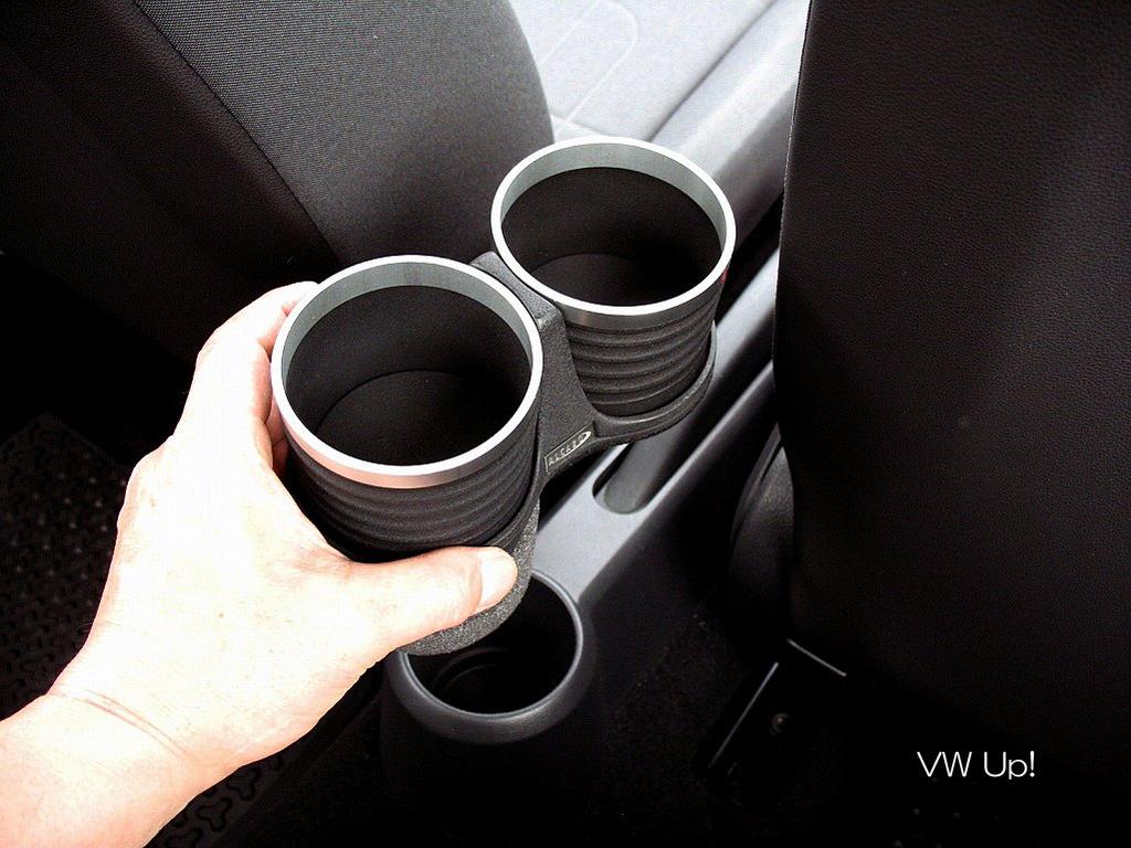 ALCABO Interior Series Cup Holder Multi-Pocket "Black (AL-T119B)"