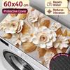 Absorbent Washing Machine Top Protector Pad Non Slip Bathroom Carpet  Home