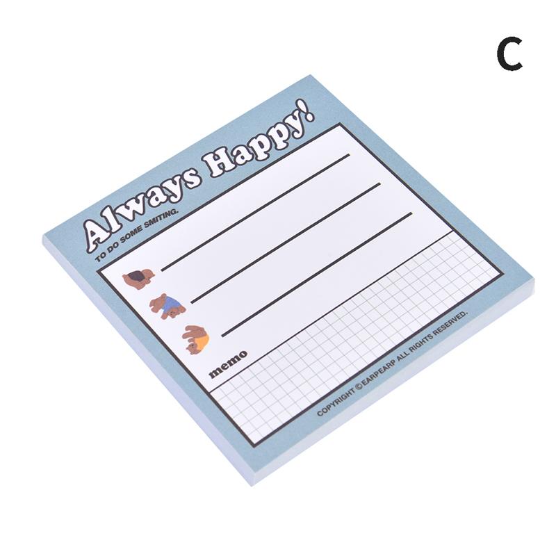 50 Sheets Cute Sticky Notes Memo Pad Planner To Do List School Paper Notepad Kop Billigt Fri Frakt Arliga Recensioner Med Bilder Joom