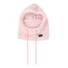 Women Winter Hood Hats Outdoor Cycling Windproof Cap Thermal Unisex Cold Proof Soft Plush with Face Mask Drawstring Warm Hat Drawstring Ski Mask Hat