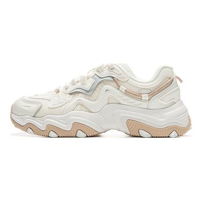 LiNing Cat Paw Lite 2 Άνετα Μόδα Απορρόφησης Κραδασμών Ανθεκτικά Χαμηλά Casual Παπούτσια Ανδρικά sneaker Μπεζ AGCU449-1