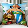 Manga AAsterix Et OObelix Cushion Cover Birthday Anniversary Gifts Double Sided Printed Zipper Cushion Cover Soft Skin Bedding