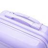 Travel Luggage Set 2-Piece (14 Inch Cosmetic Case + 20 Inch Suitcase), ABS Hard Shell, Iron Telescopic Handle, Combination Lock