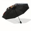 1pc Assassin's Creed Self-Folding Umbrella, 8-Bone Compact Travel Umbrella, Durable Plastic And Iron Frame110