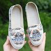 Shoes for Women Slip on Canvas Woman Footwear Spring Autumn Flat Cheap Streetwear Stretchy New in Casual Korean Style Outfits XL