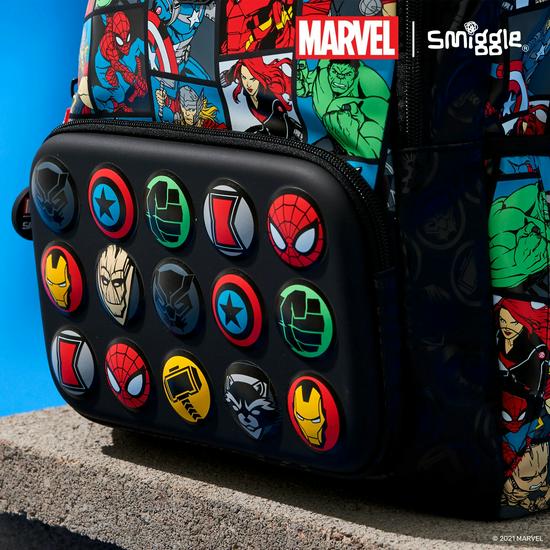 Smiggle Australia Lightweight Spider-Man Backpack Set for Primary Students