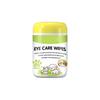 Pet Eye Care Wipes for Dogs Cats Rabbits Hamsters Horses Gentle Cleaning of Eyelids and Fur Around Eyes Removes Tear Stains and Eye Discharge