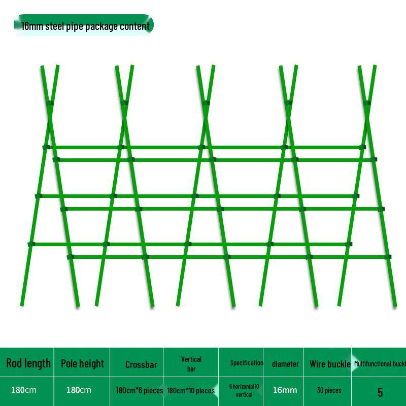 Vegetable Garden Climbing Support: Bean, Cucumber, and Runner Bean Trellis Frame