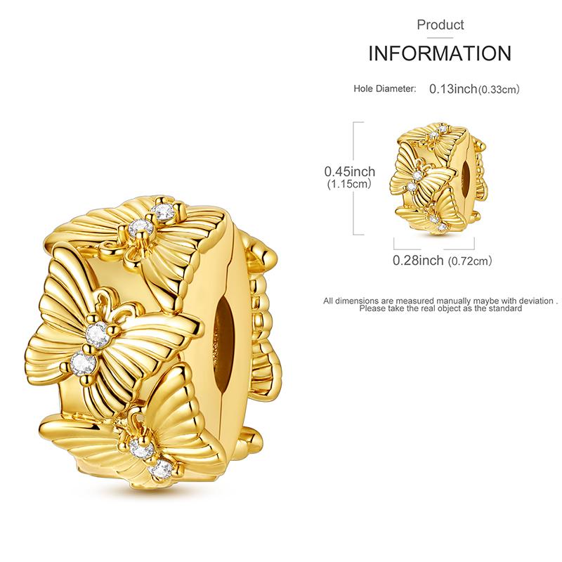 Gold Serie Charms Perlen Kupfer Leopard Original Anhänger Passend Armband Herstellung Frau Schmuck