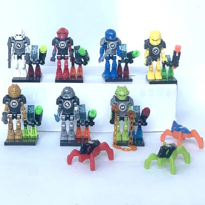 Série filmových hrdinů Dinosauří Týmové Stavebnice Žlutozelení Vojáci Rudý Bojovník Mighty Morphin Akční Figurky Hračky Dárky pro Děti