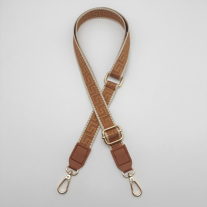 2.5 Wide Bag Accessories Oblique Span Shoulder Strap Women's Bag Lengthened Adjustable Strap Pu with Leather Bag Accessories