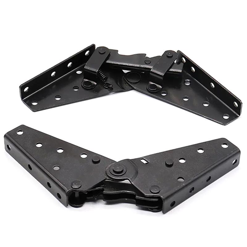 3-stufig verstellbares Schlafsofa-Scharnier 2 Stück Soft-Close-Mechanismus Langlebige Metallbeschläge für Möbelteile-Ersatz
