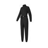 FILA 2025 Q1 Casual Versatile Woven Jumpsuit Women jumpsuit Deep-Black A11W515708FBK