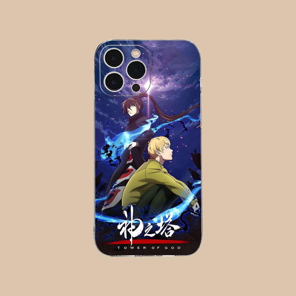 Anime Game Tower of God Phone Case for iPhone 17 16 15 14 13 12 11 X XR XS Air Pro Max Plus Mini Clear Colorful Cover Pretty