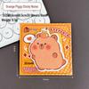 Apple Duoduo Cute Reusable Adhesive Sticky Notes for Students and Office