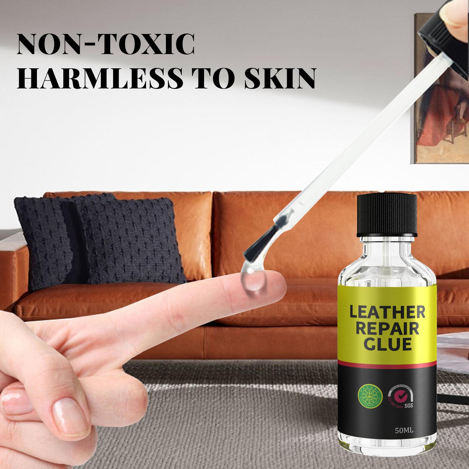 Жидкость для ремонта кожи автомобиляУход за автомобильными сиденьямиКлей для ухода — фото 2