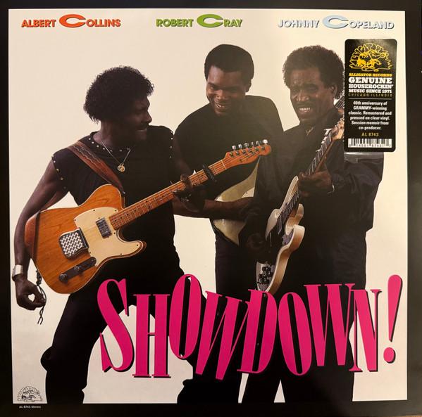 

LP Record ALBERT COLLINS, ROBERT CRAY, JOHNNY - Showdown! (Clear Vinyl, 40th Annive AL8743 ALLIGATOR 2024 US Blues