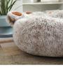 Warm Cartoon Bear Paw Plush Pet Bed for Cats and Dogs