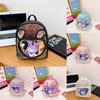 Kuromi Cartoon Pattern Backpack With Glitter Sequin For Kindergarten Kids
