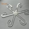 Plant Stem Support Hooks Acrylic Plant Vine Holders Waterproof Plant Stem Hook Trellis for Garden Plants Potted Plants