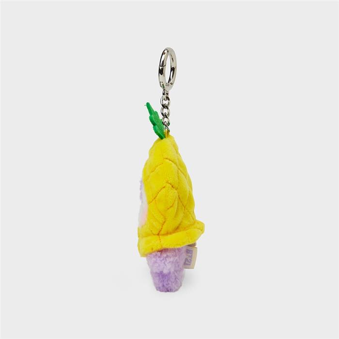 LINE FRIENDS BT21 MANG Mini Minini Pineapple Fruit Plush Keychain