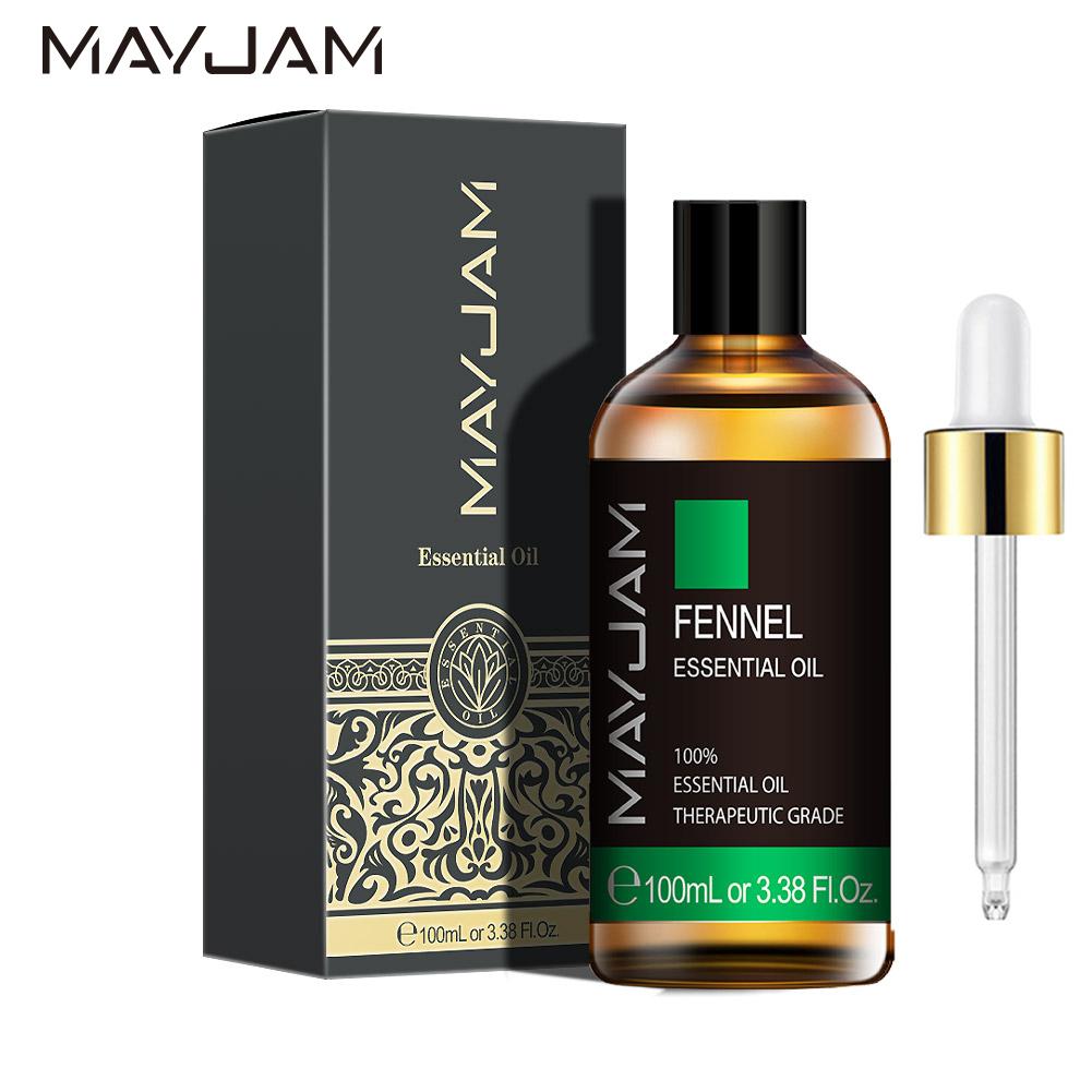 MAYJAM 10ml/30ml/100ml Fennel Essential Oil Air Freshener Aromatherapy Spa Body Care Beauty Skin Care Fragrance Oil