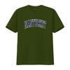 Mens Nantucket Arched Dark Blue Text T Shirt vintage Washed Breathable graphic Slightly Soft Top For Everyday Wear Casual