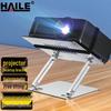 HAILE stationär projektorstativ med justerbart aluminiumbricka