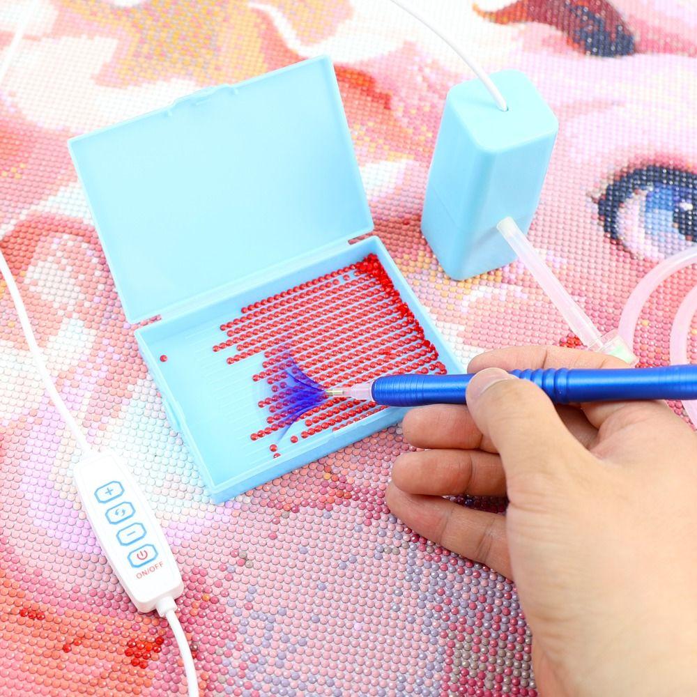 Beading Plates Electric Diamond Suction Tool Suction Point Drill Tool for 5D Diamond Painting Tool