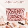 Waterproof Striped Makeup Bag Lightweight Polka Dot Makeup Case PVC Cosmetic Bag  Travel