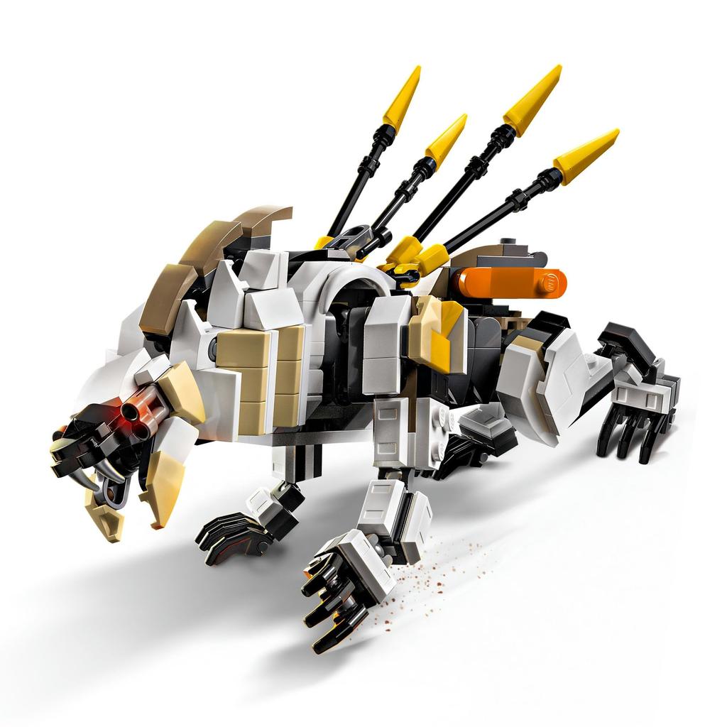 LEGO Horizon Aloy & Var vs. Shellwalker & Sawtooth Toy - Birthday Present - Building Blocks - Boys, Girls, Children (Ages 9, 10, 11) - Game - 77037