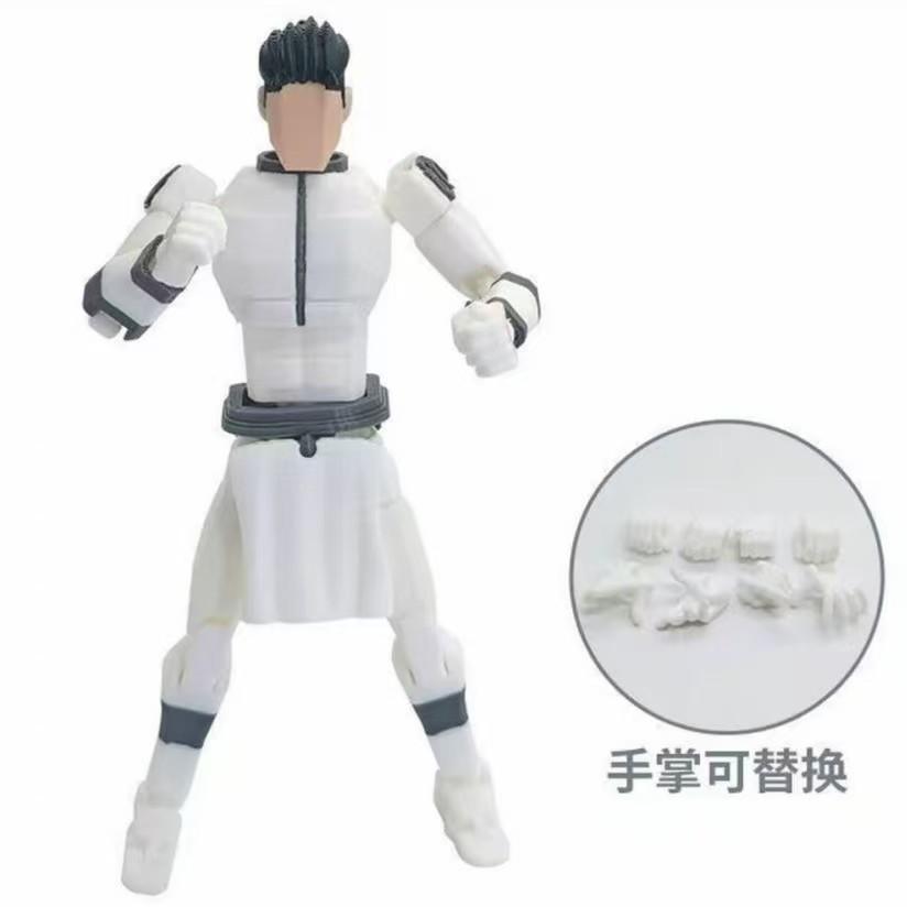 3D Printed Invincible Boy Invincible Mark Titan13 T13 Dummy13 Multi-Jointed Movable Action Figure Desktop Ornament