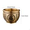 Brass Feng Shui Treasure Bowl, Fortune Sturdy, Creative And Decorative, Desktop Ornament for .