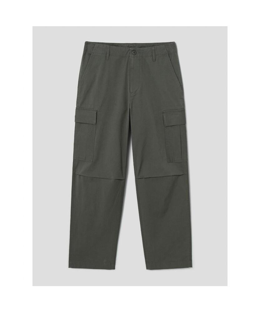 SHIFT.G Semi Wide Cargo Pants - Khaki