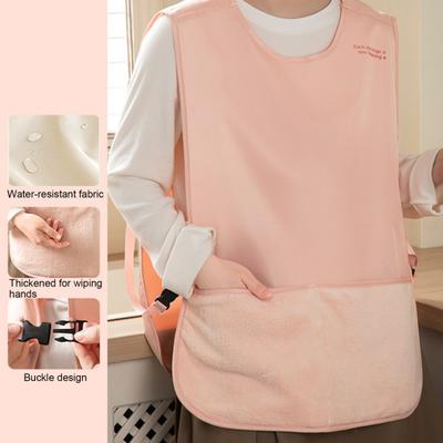 Yousheng Zástěra ve stylu vesty pro ženy Kuchyňská kuchařská zástěra s praktickým otěrákem a kapsami Kuchařská zástěra bez rukávů pro domácí malování BBQ hostování