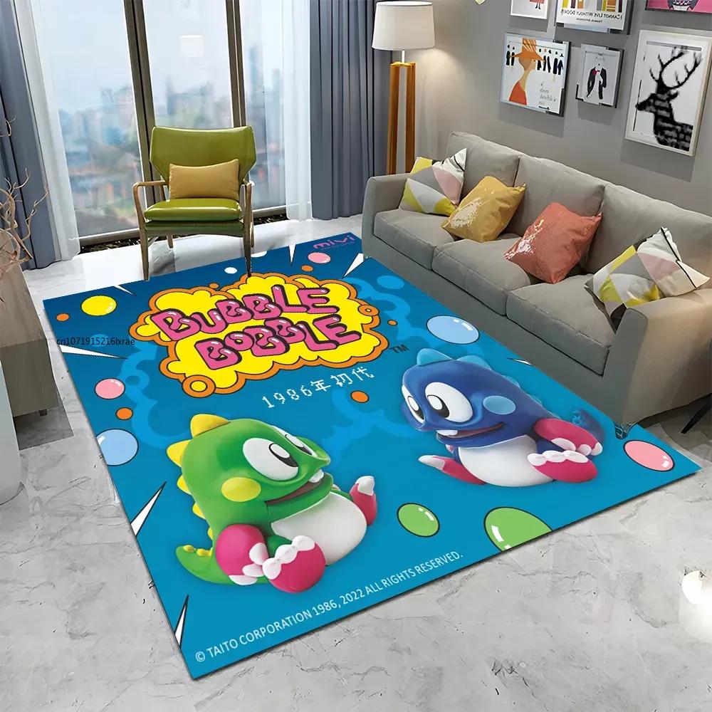 

Ковер Bubble Bobble с изображением мультфильма для дома, гостиной, спальни, дивана, коврика, декора