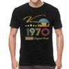 1970 ORIGINAL PARTS Made In 1970 T Shirts Men T Shirt Cotton Oversized 50th Birthday 50 Years Old EMO Men  Tshirt Cool Tee Top