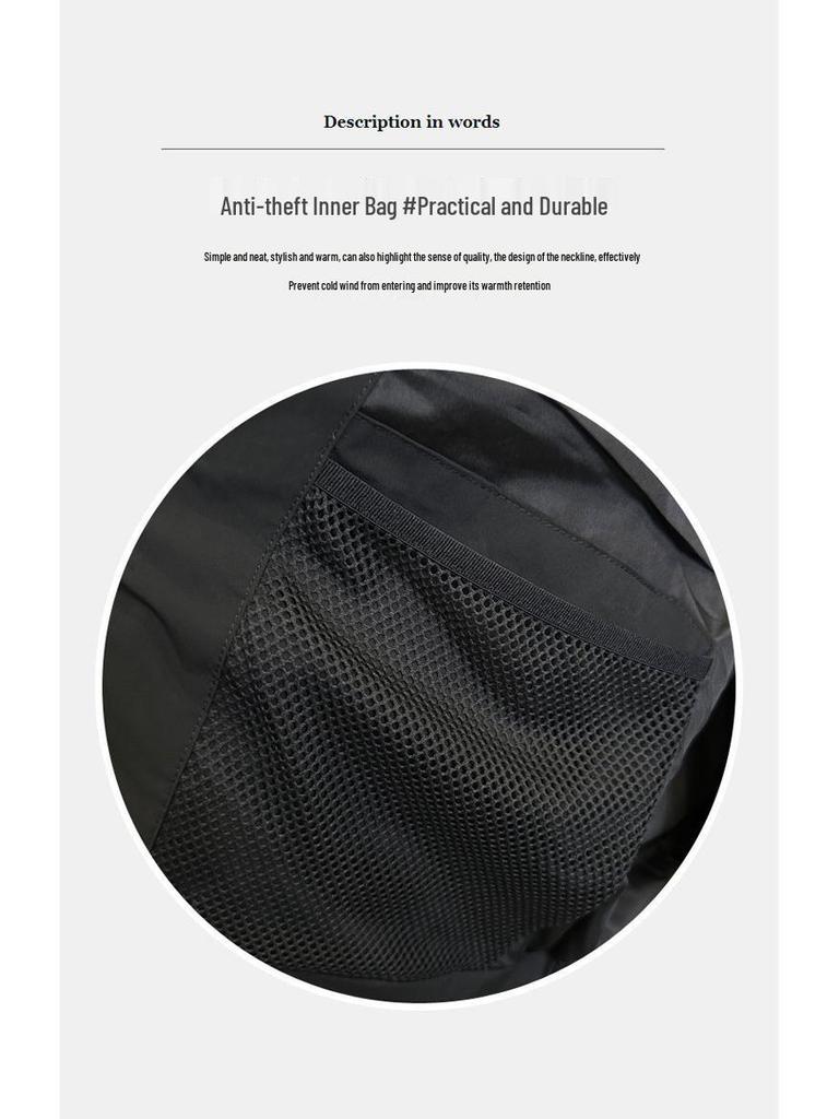 National Standard 90 Men's Trendy Winter Lapel Down Jacket